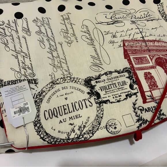 NWT Hanging Valet Cosmetic/Toiletry Travel Bag Paris valet 33”x15” - Picture 5 of 8